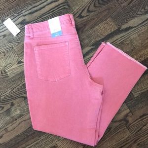 Style & Co Straight Denim Crop